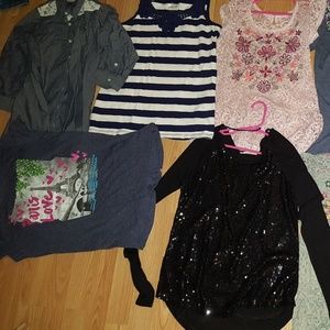 13 Girls tops. Size 14-16